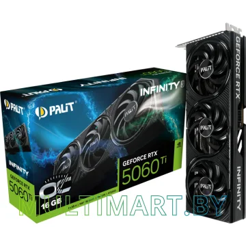 Видеокарта Palit GeForce RTX 5060 Ti Infinity 3 OC 16GB GDDR7 (NE7506TS19T1-GB2061S) картинка 11